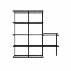 Гардеробная система Kolchuga 1800x2000x350 мм Smart Black черный