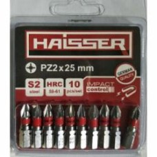 Набор бит Haisser PZ1 х 25мм 10 шт. 81374