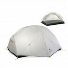 Палатка Naturehike сверхлегкий двухместный с футпринтом Mongar NH17T007-M, 20D, серый 6927595708071