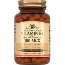 Витамин К2 Solgar натуральный МК-7 100 мкг капсулы 50 шт./уп. Витамин К2 Solgar натуральный МК-7 100 мкг капсулы 50 шт./уп.