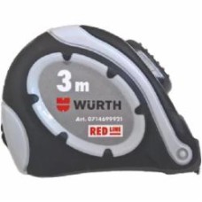 Рулетка WURTH карманная RED LINE 0714699921 3 м x 16 мм