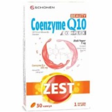 Коэнзим Q10 Zest Бьюти комплекс капсулы 30 шт./уп. Коэнзим Q10 Zest Бьюти комплекс капсулы 30 шт./уп.