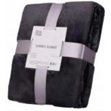 Плед Flannel ART0210SB 160x200 см темно-серый Ardesto