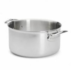 Кастрюля с крышкой de Buyer Affinity 10,4 л стальная (3742.28) Кастрюля с крышкой de Buyer Affinity 10,4 л стальная (3742.28)