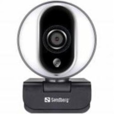 Веб-камера Sandberg Streamer Webcam Pro Full HD Autofocus Ring Light Black (134-12)