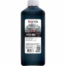 Чернила Barva для HP 711 BK специальное 1 л (I-BARE-H711-1-B-P) black
