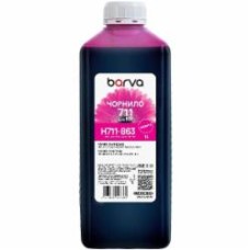 Чернила Barva для HP 711 M специальное 1 л (H711-863) пурпурный