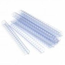 Пружина для брошюрования Agent 28 мм прозрачные 50 шт.