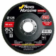 Круг лепестковый NovoAbrasive Type 29 125 мм P60 NEAL60125