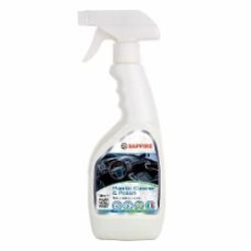 Очиститель-полироль пластика с ароматом лимона Sapfire Plastic Cleaner&Polish 500 мл