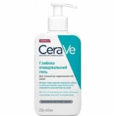 Глубоко очищающий гель CeraVe для подверженной несовершенствам кожи лица и тела 236 мл Глубоко очищающий гель CeraVe для подверженной несовершенствам кожи лица и тела 236 мл
