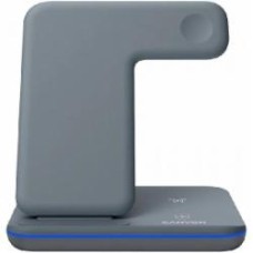 Зарядное устройство Canyon WS-303 3 в 1 QI Dark Grey (CNS-WCS303DG)