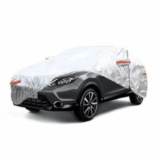 Тент автомобильный с ZIP серебряный SUV/VAN L 01113 (011133) AMiO