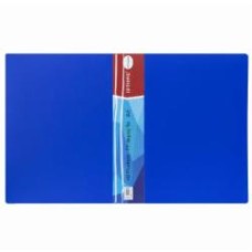 Папка пластиковая А4 с 40 файлами синяя (JJ40946-40) H-Tone