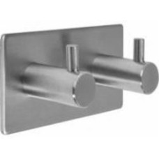 Крючок двойной Fala на двухстороннем скотче 45 х 90 х 25 мм (69372)