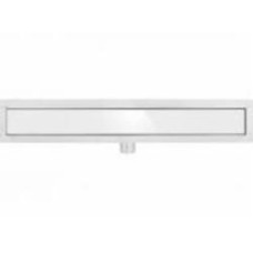 Трап Fala с наржавеющей стали WHITE GLASS 60 см 75381