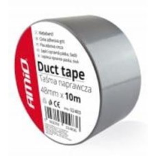 Лента клейкая AMiO серый (02483) 48 мм 10 м