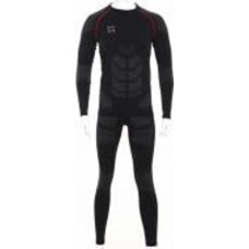 Комплект термобелья WURTH MODYF BASIC CARBON р. LXL M452047003 черный с красным