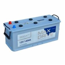 Аккумулятор автомобильный MAX DRIVE 140Ah 900A 12V «+» слева