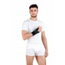 Ортез лучезапястный с металлической шиной универсальный правый Алком 4069 р. 2 черный