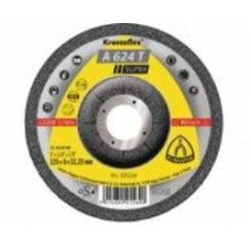 Круг зачистной Klingspor A46N Supra (10шт) 125 x 6,0 x 22,23 мм 2226