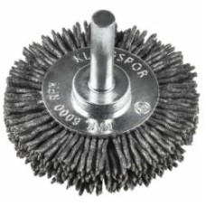 Щетка дисковая со стержнем (пирания) 50x9x6 мм Klingspor BRS600P 358364