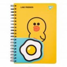 Блокнот YES 2 в 1 В5 В7 Line Friends Sally