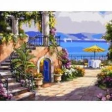 Картина по номерам Морская набережная 40х50 см Santi Картина по номерам Морская набережная 40х50 см Santi