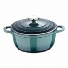 Кастрюля с крышкой Bergner Excalibur зеленая 2,2 л BG-36100-GR
