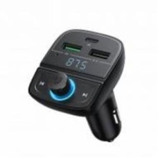 FM-трансмиттер UGREEN CD229 Bluetooth Car Charger (5.0+ PD+ QC3.0+ USB Flash Drive+TF) Black (80910)