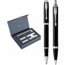Набор ручек Parker IM Matte Black CT RB+BP 26 182b24 (роллер + шариковая)