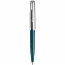 Ручка шариковая Parker 51 Teal Blue CT BP 55 332