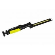 Фонарь светодиодный MasterTool ручной складной инспекционный магнитный с подвесом 1W CREELED/5W COBLED/450 lum/7000K/10 м/IP44/USB/Li-ion2000mAhm ABS (RX-8009) черный с желтым