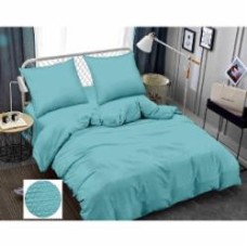 Комплект постельного белья двуспальный Blue GREY голубой Zastelli