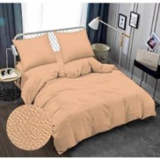 Комплект постельного белья двуспальный BEIGE-CAMEL бежевый Zastelli