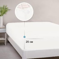 Простынь WHITE 140x200 см белый Zastelli Простынь WHITE 140x200 см белый Zastelli