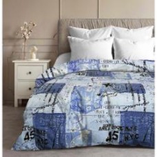 Пододеяльник 25127 GOLD USA 175x210 см синий Zastelli