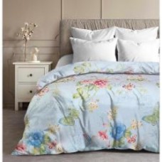 Пододеяльник BUTTERFLY GOLD USA 175x210 см голубой Zastelli