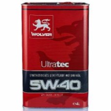 Моторное масло Wolver UltraTec 5W-40 4 л