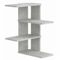 Полка угловая Компанит П-17 416x600 ателье светлое