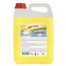 Средство для ручного мытья посуды SAN CLEAN Лимон 5 л