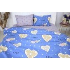 Комплект постельного белья Бязь Ranforce Elite 17-0470 Love lemon 160х220 см мультиколор MirSon