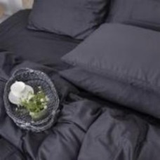 Комплект постельного белья Сатин 0240 Iron grey 2х143х210 см серый MirSon