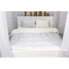 Комплект постельного белья Велюр Winter Delicate 28-0047 Narcissus 2х143х210 см молочный/белый MirSon