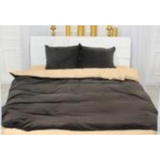 Комплект постельного белья Велюр Winter Delicate 28-0067 Ranuncolo 2х143х210 см кремовый/коричневый MirSon