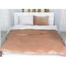 Комплект постельного белья Велюр Winter Terry 28-0014 Verbena 143х210 см кремовый/белый MirSon