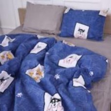 Комплект постельного белья Бязь 17-0575 Husky Dog 143х210 см мультиколор MirSon