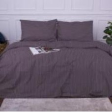 Комплект постельного белья Бязь Ranforce Elite 17-0603 Stripe Violet 160х220 см сиреневый MirSon