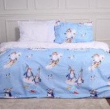 Комплект постельного белья Ranforce Elite 17-0619 Funny penguins 175х210 см мультиколор MirSon