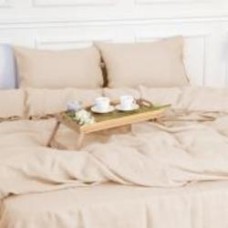 Комплект постельного белья Natural Linen Amalia 2х143х210 см песочный/бежевый MirSon